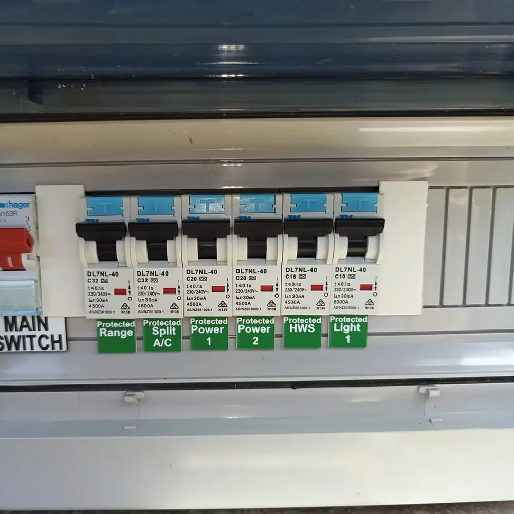 Circuit protection and switchboard work